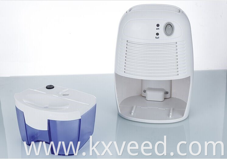 Mini dehumidifier air drying home dehumidifier with 500ml water tank